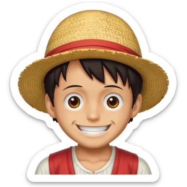 Luffy sticker