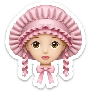 light pink. bonnet sticker