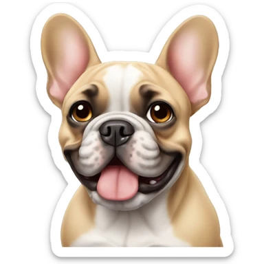 French bulldog sticker