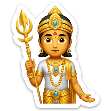 Lord murugan weapon sticker