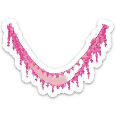 Pink Garlands  sticker