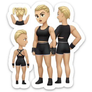 Rhea  Ripley  sticker