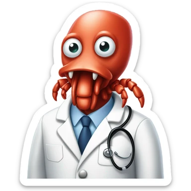 dr. zoidberg futurama sticker
