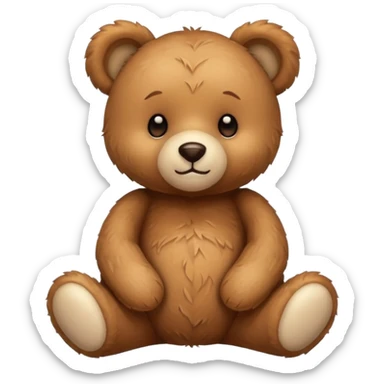 Oso de peluche cute sticker
