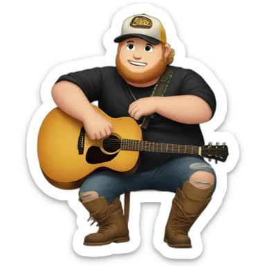 Luke combs sticker