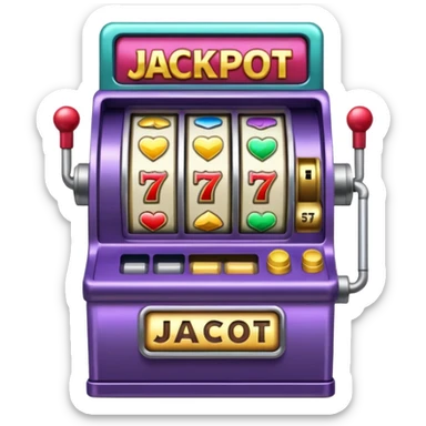 "jackpot slot machine"
"casino jackpot illustration" sticker