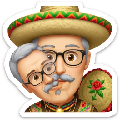 Traditional Costume Enthusiast sticker