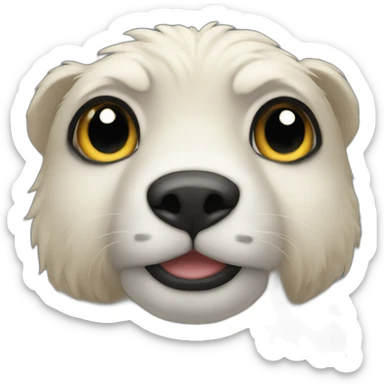 Imagine animal that is online shop signature sticker