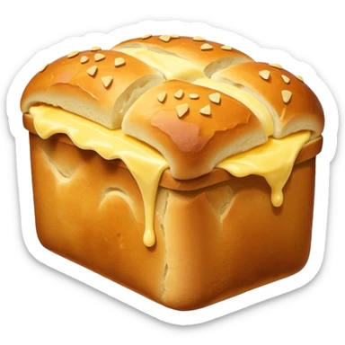 bread with butter sticker