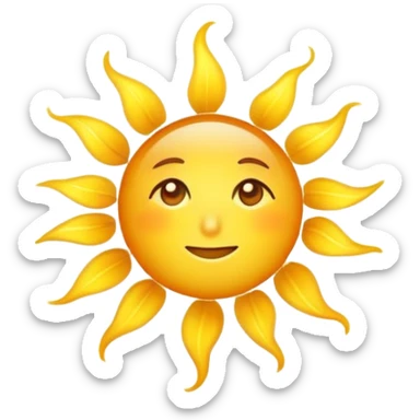 Sunbeam sticker