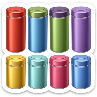 Herbal Tea Tins sticker