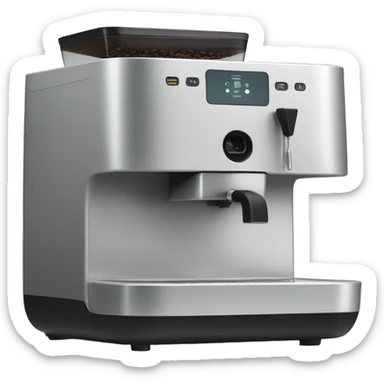 coffee machine minimalism sticker
