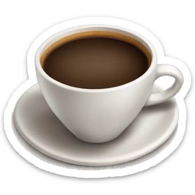 Coffe cup sticker