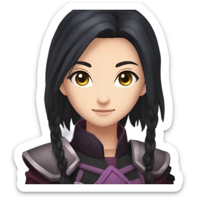 Nezuko démon slayer sticker