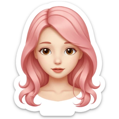 coquette girl sticker