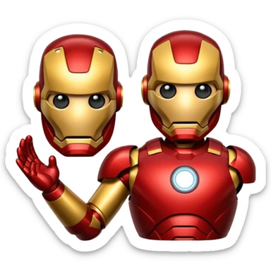 Ironman emoji sticker