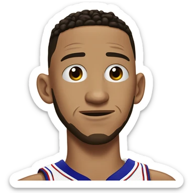 Ben simmons upset crying sticker