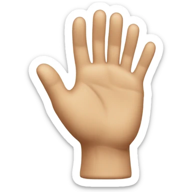 Spanking emoji  sticker