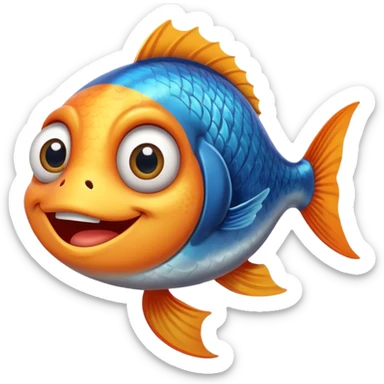 An sticker that’s a fish gooning sticker