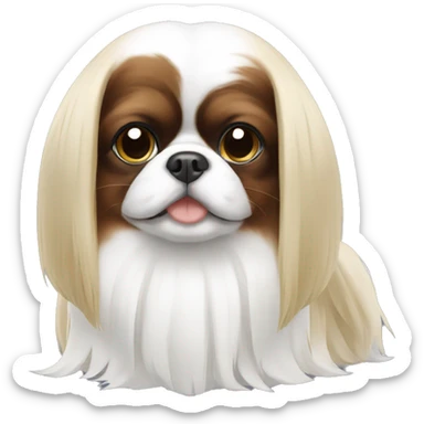 Japanese Chin breed sticker