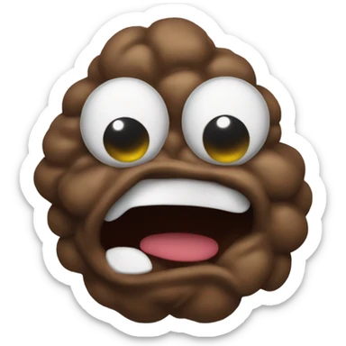 Angry poofer sticker