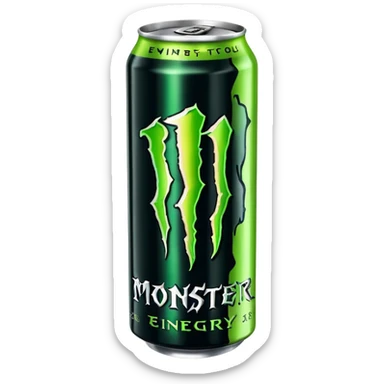 Monster bebida energizante sticker