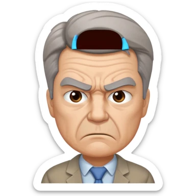 ANGRY TEACHER sticker