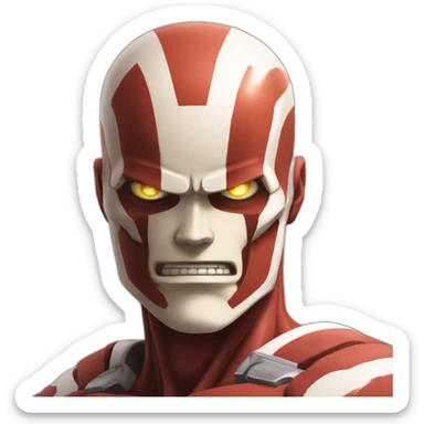 colossal titan sticker