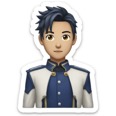 Aiden Frost inazume eleven sticker