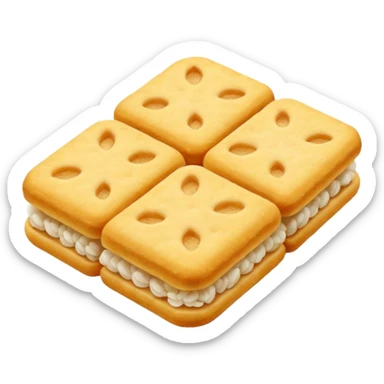 japanese rice cracker sticker
