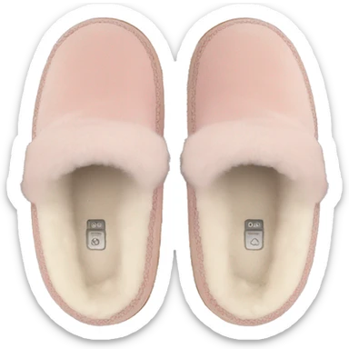 Light pink UGG Tasman slippers  sticker