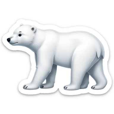 arctic polar decor  sticker
