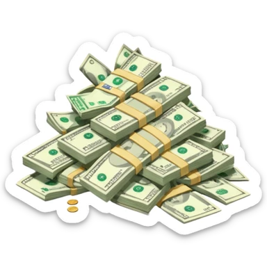 PERDER DINERO sticker