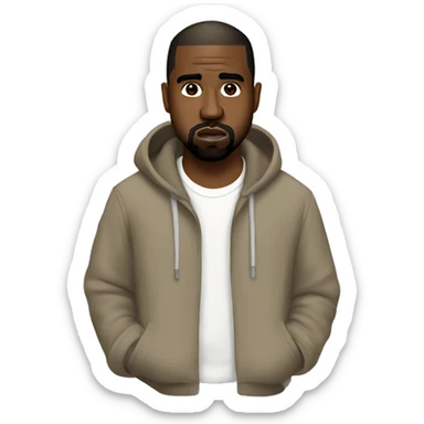 kanye west sticker