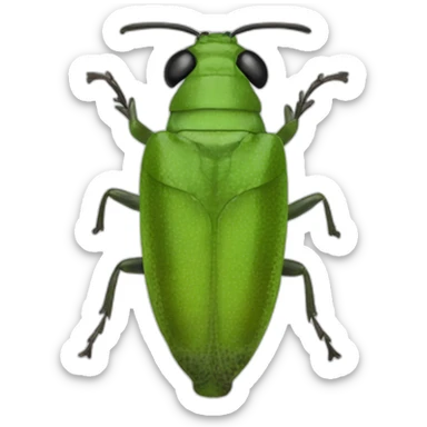 Lepisma saccharina sticker