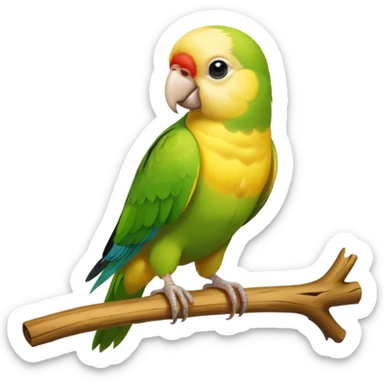 Carolina Parakeet sticker