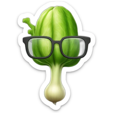 nerdy turnip pickles sticker