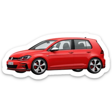 Volkswagen Golf 8 GTI sticker
