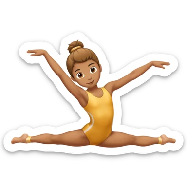 gymnastics sticker