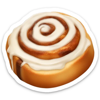 Cinnamon roll sticker