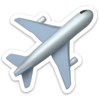 Airplane sticker