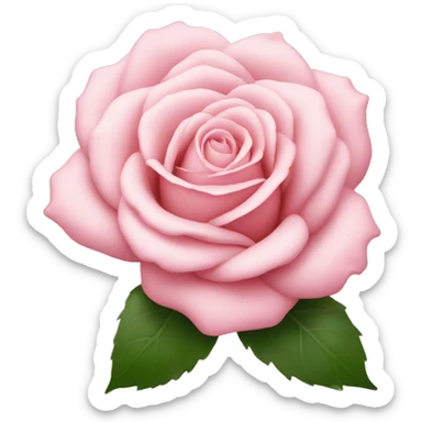 light pink ros sticker