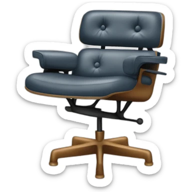 Eames office chair sticker