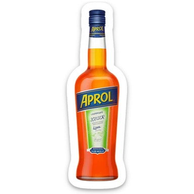 Aperol Bottle sticker
