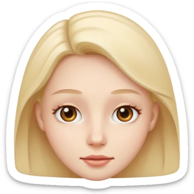 without lips and eyes sticker