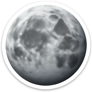 moon sticker