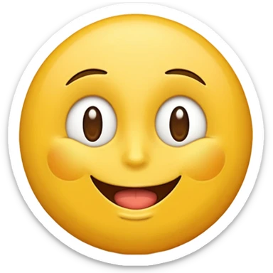 Emojis classique qui rigole et qui pleure en même temps  sticker