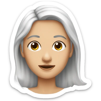 Cejas y pestañas  sticker