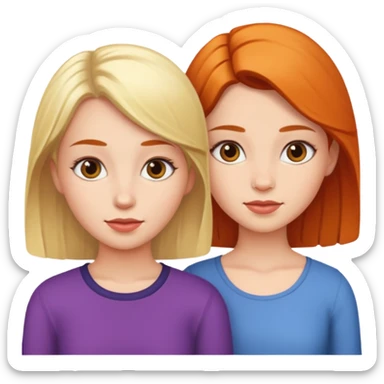 Freaky Friday Anna And Tess 2003 sticker