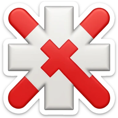 red cross animated sticker